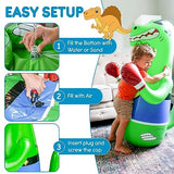 PREFERRED TOYS Bop Bag Inflatable Punching Dinosaur for Kids - Instant Bounce Back Movement and 47" Height