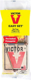 Victor M205 Easy Set Plastic Pedal Sustainably Sourced FSC Wood Humane Snap Rat Trap (Pack of 3)