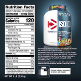 Dymatize ISO100 Hydrolyzed Protein Powder, 100% Whey Isolate, 25g of Protein, 5.5g BCAAs, Gluten Free, Fast Absorbing, Easy Digesting, Fruity Pebbles, 5 Pound