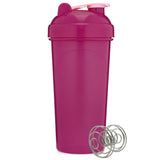 GOMOYO [4 Pack] 28 oz Shaker Bottle | Protein Shaker Bottle with Mixing Agitators (Black/Rose, Purple/White, Pink, Mint/White) | Shaker Bottle for Protein Mixes Pack is BPA Free and Dishwasher Safe