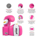 Kids Boxing Gloves for Kids Children Youth Punching Bag Kickboxing Muay Thai Mitts MMA Training Sparring Gloves (Pink, 4 oz)