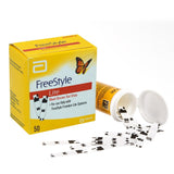 Freestyle lite glucose test strips 50 count