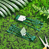 Qualirey 8 Pcs Outdoor Gopher Trap Easy Set Mole Trap Weather Resistant Gopher Killer Vole Trap for Lawn Garden Farm (Green)