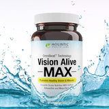 Holistic Health Labs Vision Alive Max with 8 Natural Ingredients Lutemax® 2020, Bilberries, Blueberries, c3g from Black Currant, Maqui Berry, Saffron, and Astaxanthin (30 Count (Pack of 1))