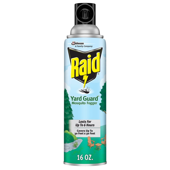 Raid Yard Guard Mosquito Fogger 16 Ounce (Pack of 2)