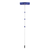 Snow Joe RJ204M 21' Twist-n-Lock Telescoping Snow Shovel Roof Rake with 6" by 25" Poly Blade, 25 inches, Blue