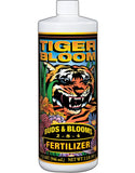 Fox Farm Fertilizer Soil Trio Liquid Nutrient: Tiger Bloom, Grow Big, Quart Bottles + Twin Canaries Chart (Pack of 3-32 oz )