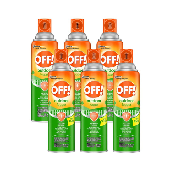 OFF! Outdoor Fogger, 16 OZ (Pack - 6)