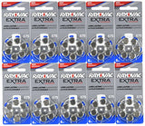 60 Rayovac Extra Mercury Free Hearing Aid Batteries Size: 675