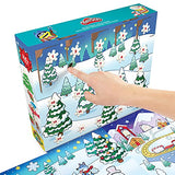 Play-Doh Advent Calendar Toy for Kids 3 Years and Up with Over 24 Surprise Accessories, Playmats, and 24 Cans, Assorted Colors, Non-Toxic