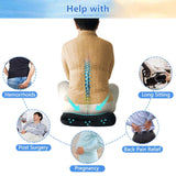 Hemorrhoid Pillow Donut Butt Pillows for Sitting after Surgery Pressure Ulcer Bed Sore Cushions for Butt Medical Seat Cushion Pregnancy Postpartum Decubitus Perineal Tailbone Pain Doughnut Chair Pads