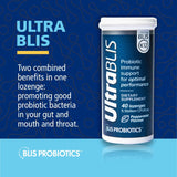 BLIS UltraBLIS Probiotic Immune Support Supplement-Powerful Combination of Gut & Oral Probiotics for Daily Immunity Support, Scientifically Tested Bacterial Strains Includes K12. 40 Lozenges.