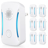 Lickoon 6 Packs Ultrasonic Pest Repeller, Indoor Ultrasonic Repellent for Roach, Rodent, Mouse, Bugs, Mosquito, Mice, Spider, Electronic Plug in Pest Control for Home Kitchen Office Warehouse Hotel