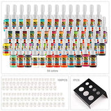 Solong Tattoo® Complete Tattoo Kit 2 Pro Machine Guns 54 Inks Power Supply Foot Pedal Needles Grips Tips TK271