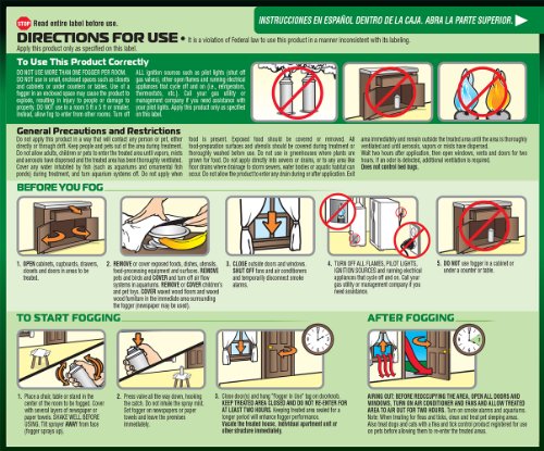 Hot Shot Pest Control Fogger, Kills Roaches, Ants, Spiders & Other Insects On Contact, Controls Heavy Infestations Indoorsy, 6-pack - 18-count