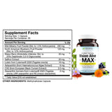 Holistic Health Labs Vision Alive Max with 8 Natural Ingredients Lutemax® 2020, Bilberries, Blueberries, c3g from Black Currant, Maqui Berry, Saffron, and Astaxanthin (30 Count (Pack of 2))