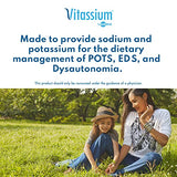 Vitassium DrinkMix - Ready-to-Mix Electrolyte Powder for POTS Syndrome Support (500mg Sodium & 100mg Potassium) - Vegan, Gluten & Allergen Free - Pink Lemonade - 35 Servings per Tub