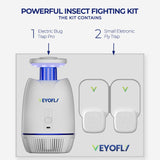 Veyofly Kit Fly Traps - Fly Traps Indoor, Fruit Fly Traps, Gnat Traps, Mosquito Traps, Insect Traps Indoor (Fly Trap Kit)
