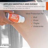 2Toms ButtShield, All-Day Anti Chafe and Blister Prevention, Waterproof and Sweatproof Protection from Saddle Sore Chafing and Skin Irritation, 1.5 Ounce Bottle