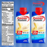 Premier Protein Vanilla High Protein Shakes Variety Pack in The Award Box Packaging 11 Fl. Oz Each (Vanilla)