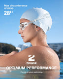 ZIONOR Swim Goggles, G1 SE Swimming Goggles Anti-fog for Adult Men Women, UV Protection, No Leaking (Clear Lens Clear Frame)