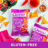 Quest Nutrition Tortilla Chip Spicy Sweet Chili, 1.1 Ounce (Pack of 12)