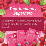 Ener-C Raspberry Multivitamin Drink Mix, 1000mg Vitamin C, Non-GMO, Vegan, Real Fruit Juice Powders, Natural Immunity Support, Electrolytes, Gluten Free, 30 Count (Pack of 2)