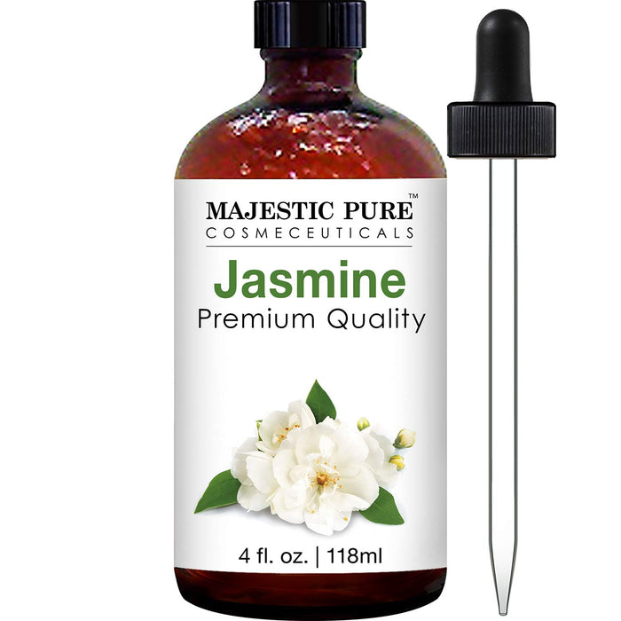MAJESTIC PURE Jasmine Oil Premium Quality, 4 Fl Oz