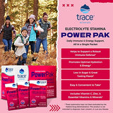 Trace Minerals | Power Pak Electrolyte Powder Packets | 1200 mg Vitamin C, Zinc, Magnesium | Boost Hydration, Immunity, Energy, Muscle Stamina | Mixed Berry | 30 Packets