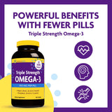 InnovixLabs Triple Strength Omega 3 Fish Oil Supplement, 900 mg, Pure EPA DHA Omega 3 Supplement Brain and Joints, Burpless Omega-3 for Women and Men with Enteric Coating, 200 Capsules