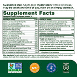 MegaFood Men's One Daily - Multivitamin for Men with Zinc, Selenium, Vitamin B12, Vitamin B6, Vitamin D & Real Food - Immune Support Supplement - Muscle and Bone Health - Vegetarian - 30 Tabs