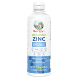 MaryRuth Organics Nutritional Supplement | Liposomal Liquid Zinc Supplement with Vitamin E | Overall Health and Skin Care | Blueberry | Vegan, Non-GMO, Gluten Free, No Sugar Added | 15.22 Fl Oz