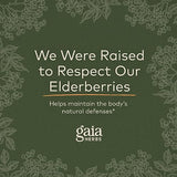 Gaia Herbs Black Elderberry (Sambucus Nigra) Syrup-Immune Support Supplement-Made with Organic Black Elderberries for Immune System Support-USDA Certified Organic Formula-5.4 Fl Oz (32-Day Supply)