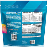 HydroMATE Electrolytes Powder Packets Low Carb Hydration Accelerator Drink Mix Party Relief Plus Vitamin C Variety Pack 16 Sticks