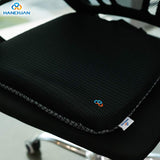 HANCHUAN Gel Seat Cushion Pressure Absorbs Honeycomb Sitter Elastic Support Chair Pad for Office, Dinner, Driving, Wheelchair & Mobility Scooter Cushions Comfort Large Seat Cushion (1.2 inch)
