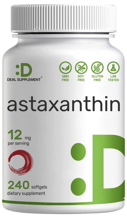 Eagleshine Vitamins Astaxanthin Supplements - Astaxanthin 15mg, 3 Months Supply, 90 Softgels, Support Healthy Skin, Eye, Joint and Immune System - Premium Antioxidant - Amazon Vine