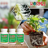 Hormex Rooting Powder #3, 8, 16 - High Strength Home Garden Pack - Fast & Easy - Free of Alcohol, Dye, Gel & Preservatives for Healthier Roots, 63g