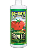 Fox Farm Fertilizer Soil Trio Liquid Nutrient: Tiger Bloom, Grow Big, Quart Bottles + Twin Canaries Chart (Pack of 3-32 oz )