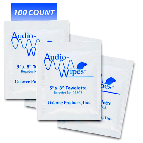 Audiowipes Singles 100 Count