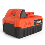 VOLTASK 20V 4.0AH Lithium-Ion Battery Replacement for Voltask Cordless Snow Shovel SS-20B & SS-20C