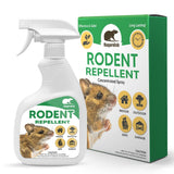 TSCTBA Rodent Repellent Spray, Mouse Repellent Spray for Vehicle Engines,Cars, Trucks, RVs, Natural Peppermint Oil Spray for Mouse/Mices/Rats,Rodent Repellent for Indoor/Outdoor,Rat Deterrent -12 OZ