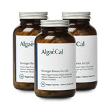 ALGAECAL - Plant Based Calcium Supplement with Vitamin D3 (1000 IU) for Bone Strength, Contains 13 Minerals Supporting Bone Health, Organic Calcium for Women & Men, 90 Veggie Caps, 3 Month Supply