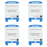 Wondercide - Flying Insect Trap Light Cartridge Refills - No Device - Indoor Bug Catcher for Fruit Flies, Gnats, Moths, and Mosquitoes - Cartridge Refill - 4 Pack