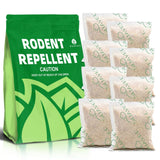 SUAVEC Rodent Repellent, Mouse Repellent Granules, Mice Repellents for House, 40% Peppermint Oil to Repel Mice and Rats, RV Rat Repellant, Mint Mice Deterrent for Campers, Keep Mice Away-8 Pouches