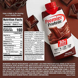 Premier Protein High Protein Shakes Variety Pack Sampler, 11 Fl. Oz Each - Cafe Latte, Chocolate, Vanilla, Caramel - 2 of Each Flavor (8 Pack) in The Award Box Packaging