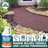 Mulch Glue -64OZ Mulch Glue for Landscaping, Super Strength Landscape Adhesive Landscape Lock, Fast-Dry, Non-Toxic, Mulch Binder Glue, Pea Gravel, Mulch for Garden, Adhesive Max Mulch Glue Spray