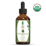 SVA Organics FIR Balsam Essential Oil Organic USDA 1 Oz 100% Pure Natural Unrefined Premium Therapeutic Grade Oil