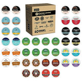 Keurig Coffee Lovers' Collection Sampler Pack, Single-Serve K-Cup Pods, Compatible with all Keurig 1.0/Classic, 2.0 and K-Café Coffee Makers, Variety Pack, 40 Count