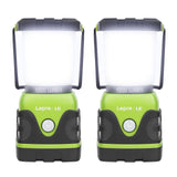 LE 1000LM Battery Powered LED Camping Lantern, Waterproof Tent Light with 4 Light Modes, Camping Essentials, Portable Lantern Flashlight for Camping, Hurricane, Emergency, Hiking, Power Outages