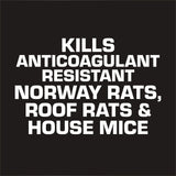 Tomcat Bromethalin Place Pacs Bait, Pest Control for Agricultural Buildings and Homes, Kill Rats and Mice